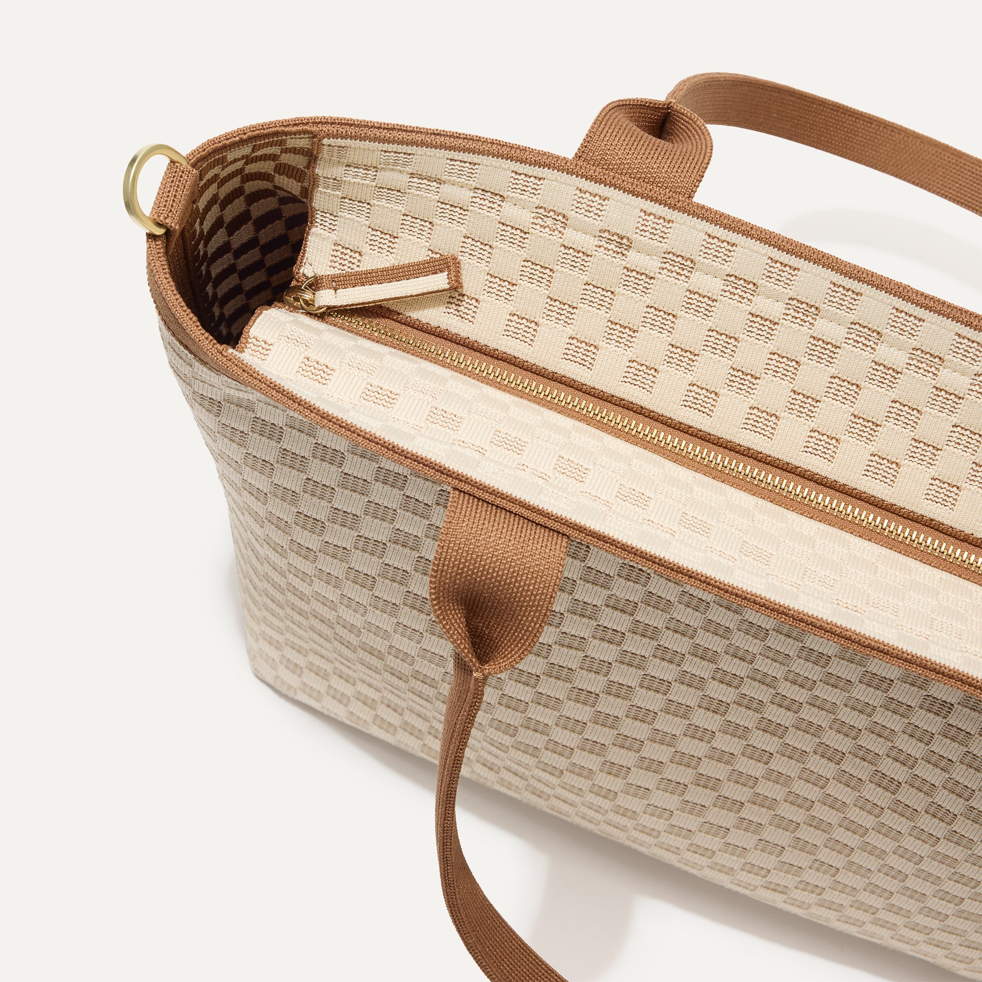 The Lightweight Zip Tote - Vanilla Wafer - Image 7