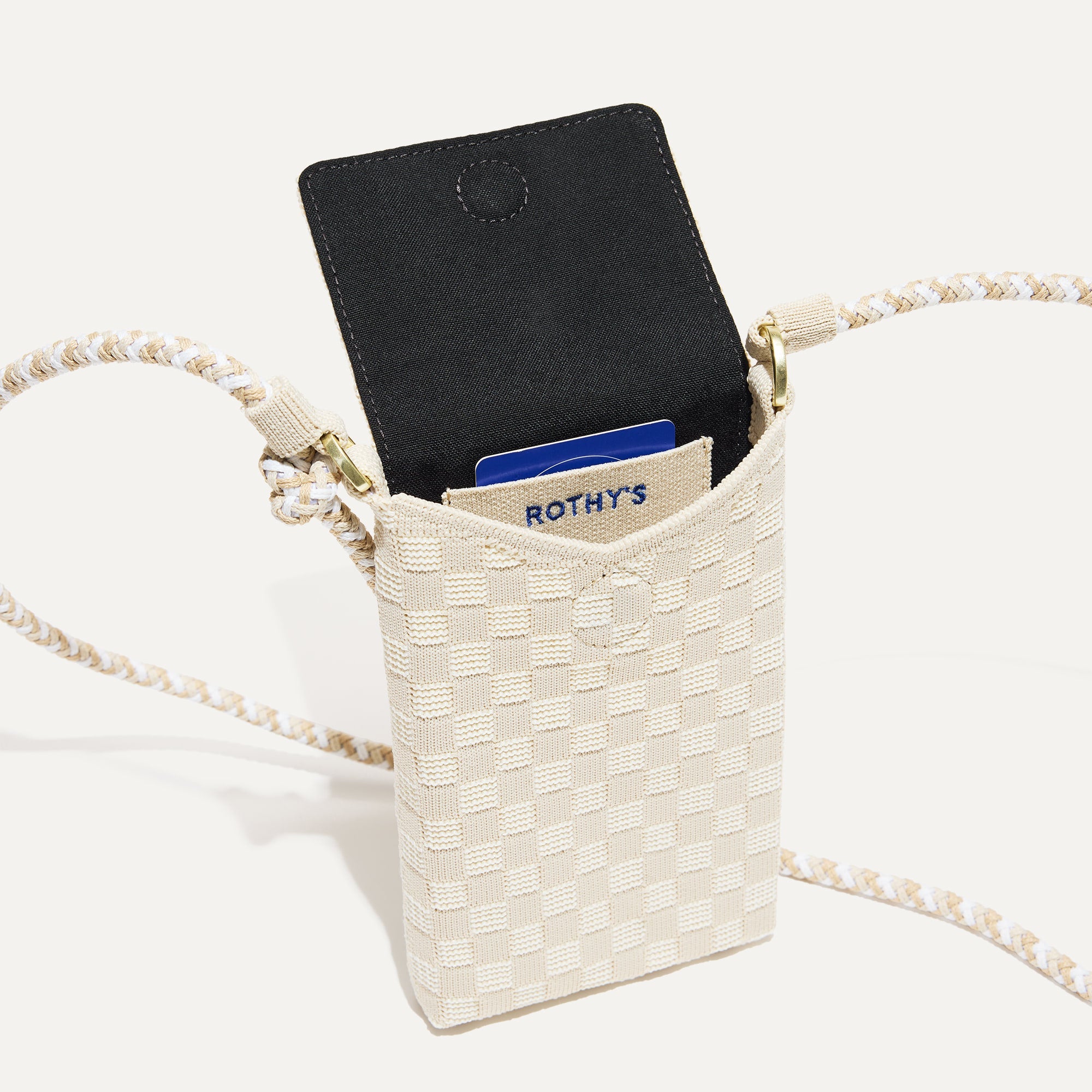 The Phone Crossbody - White Sand - Image 6