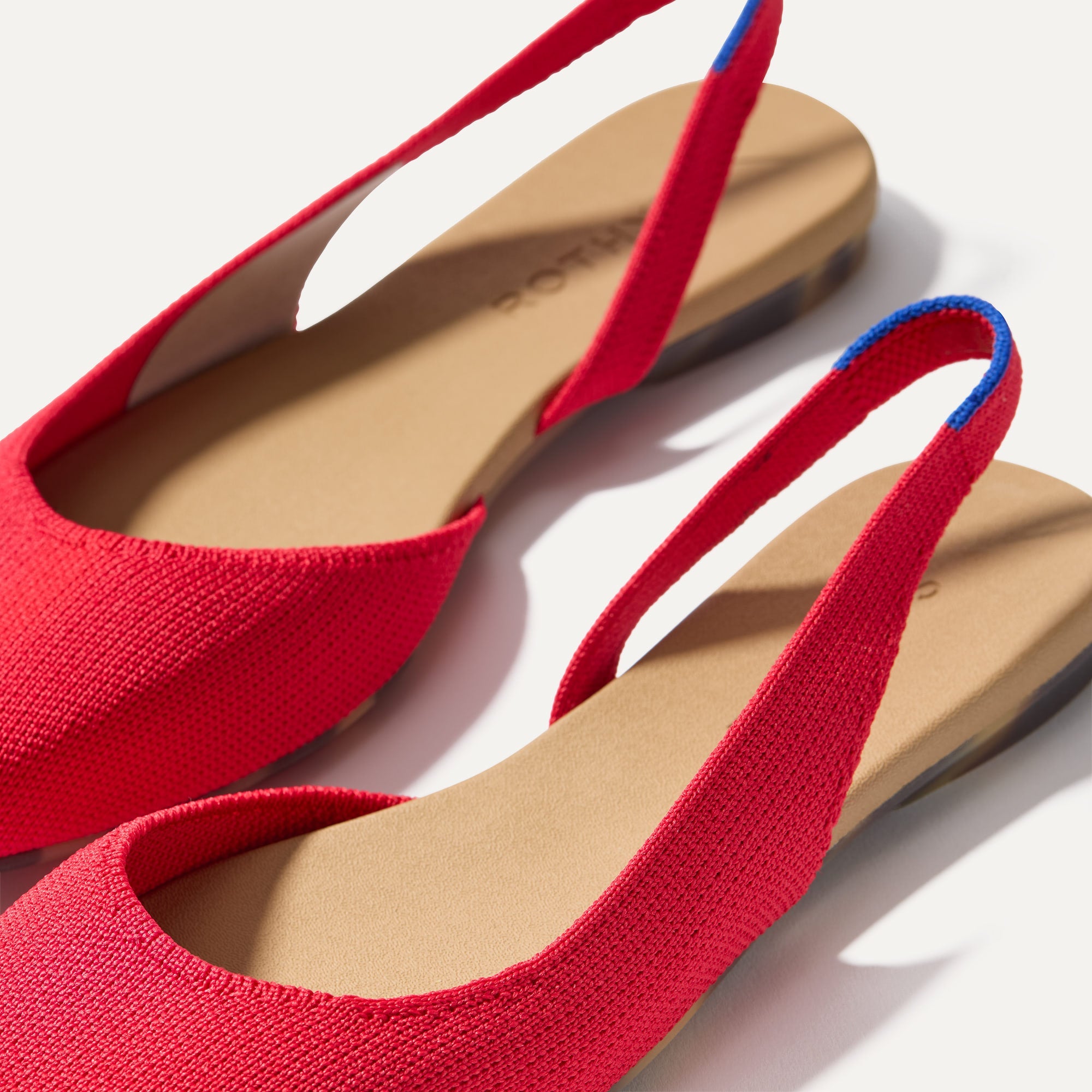 The Almond Slingback - Lollipop Red - Image 5