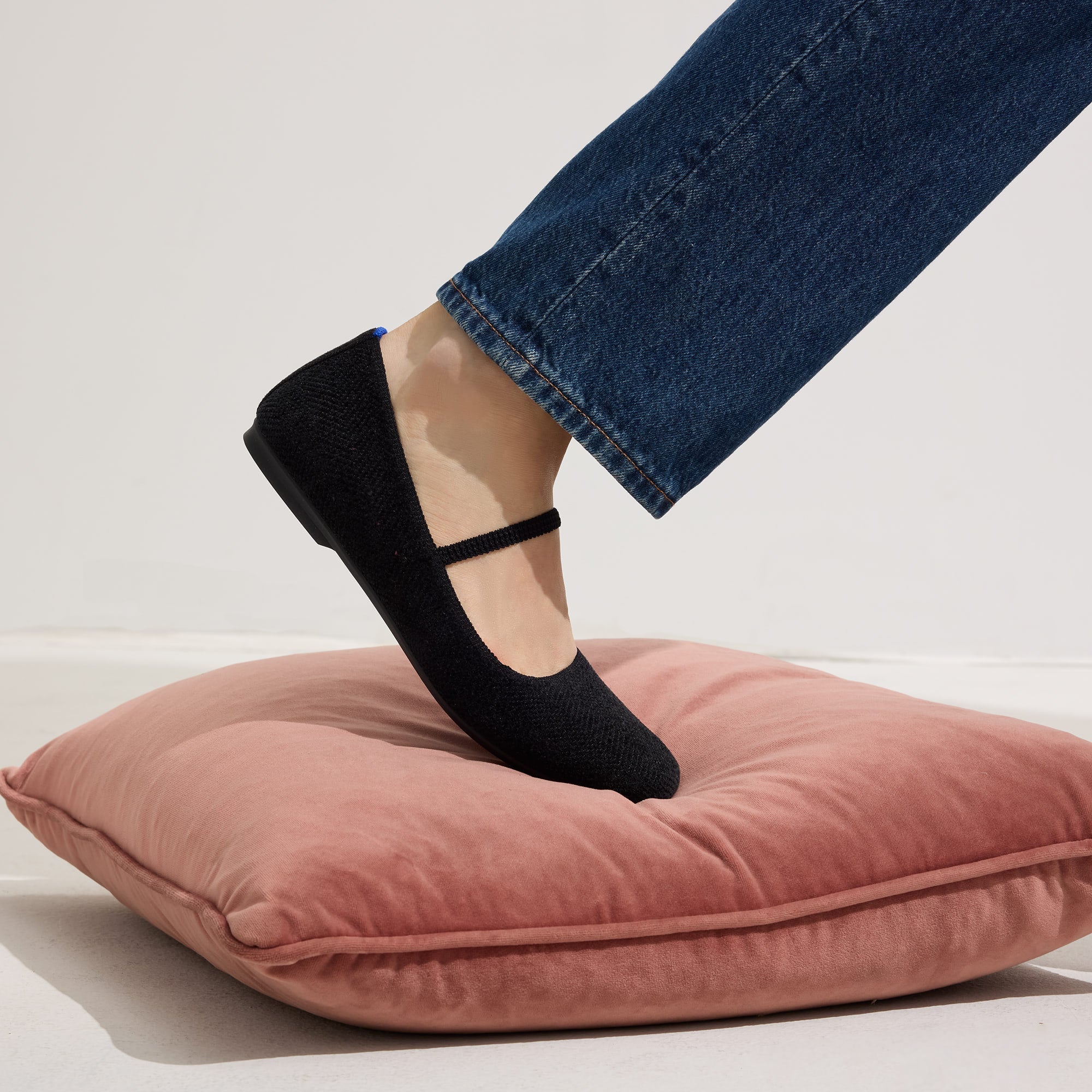 The ReVelvet™ Max Square Mary Jane - ReVelvet™ Black - Image 3