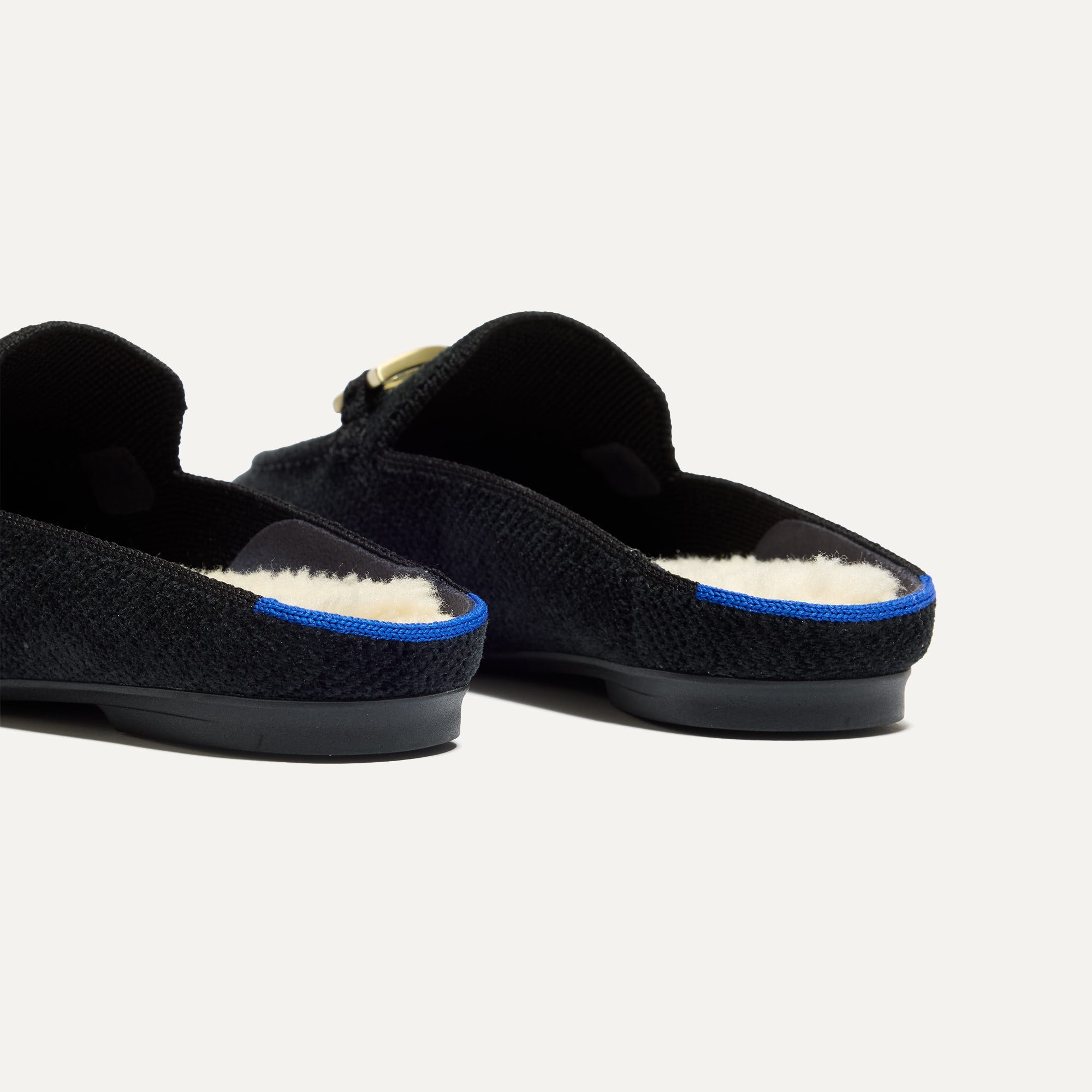 The ReVelvet™ Cozy Bit Loafer Mule - ReVelvet™ Black - Image 6