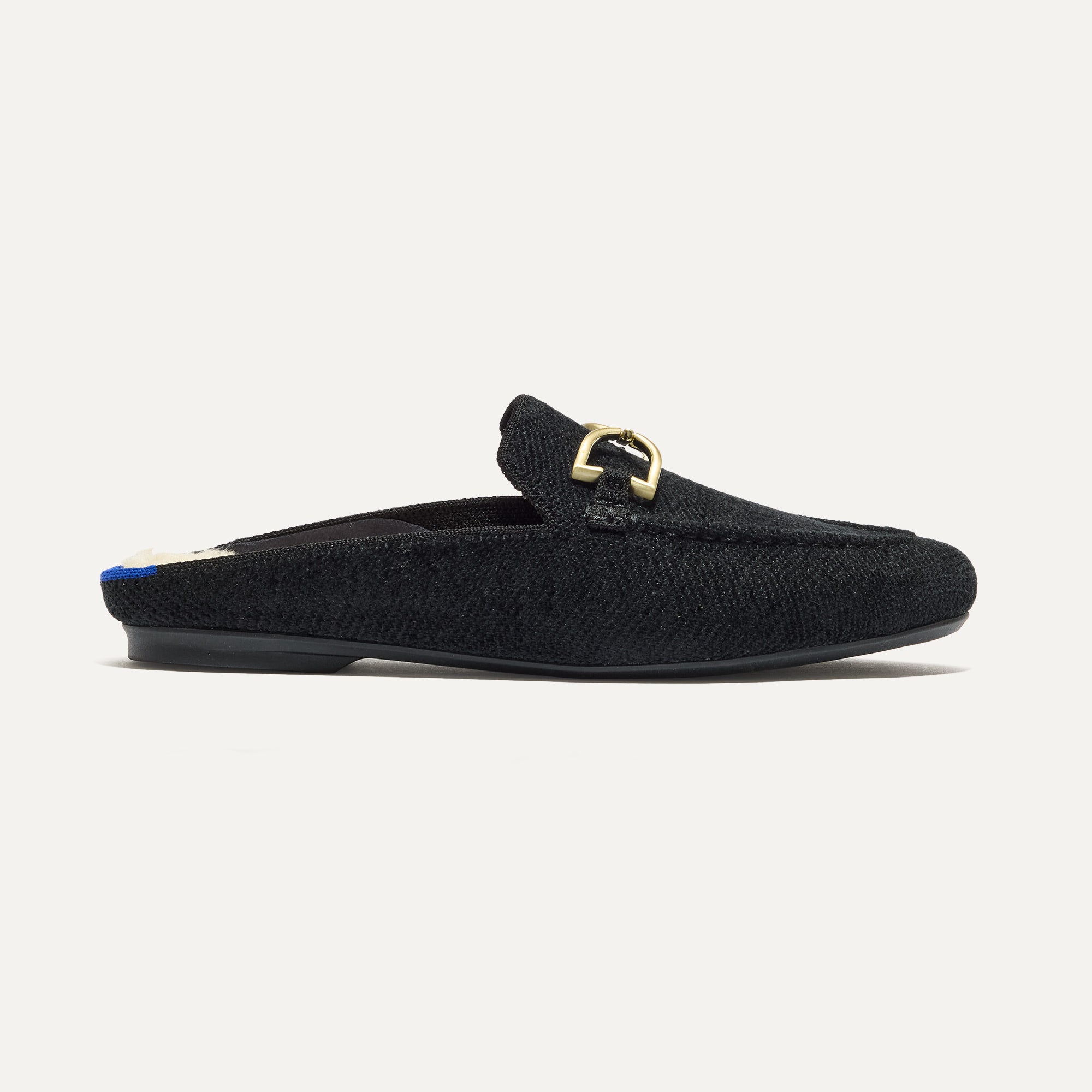 The ReVelvet™ Cozy Bit Loafer Mule - ReVelvet™ Black - Image 5