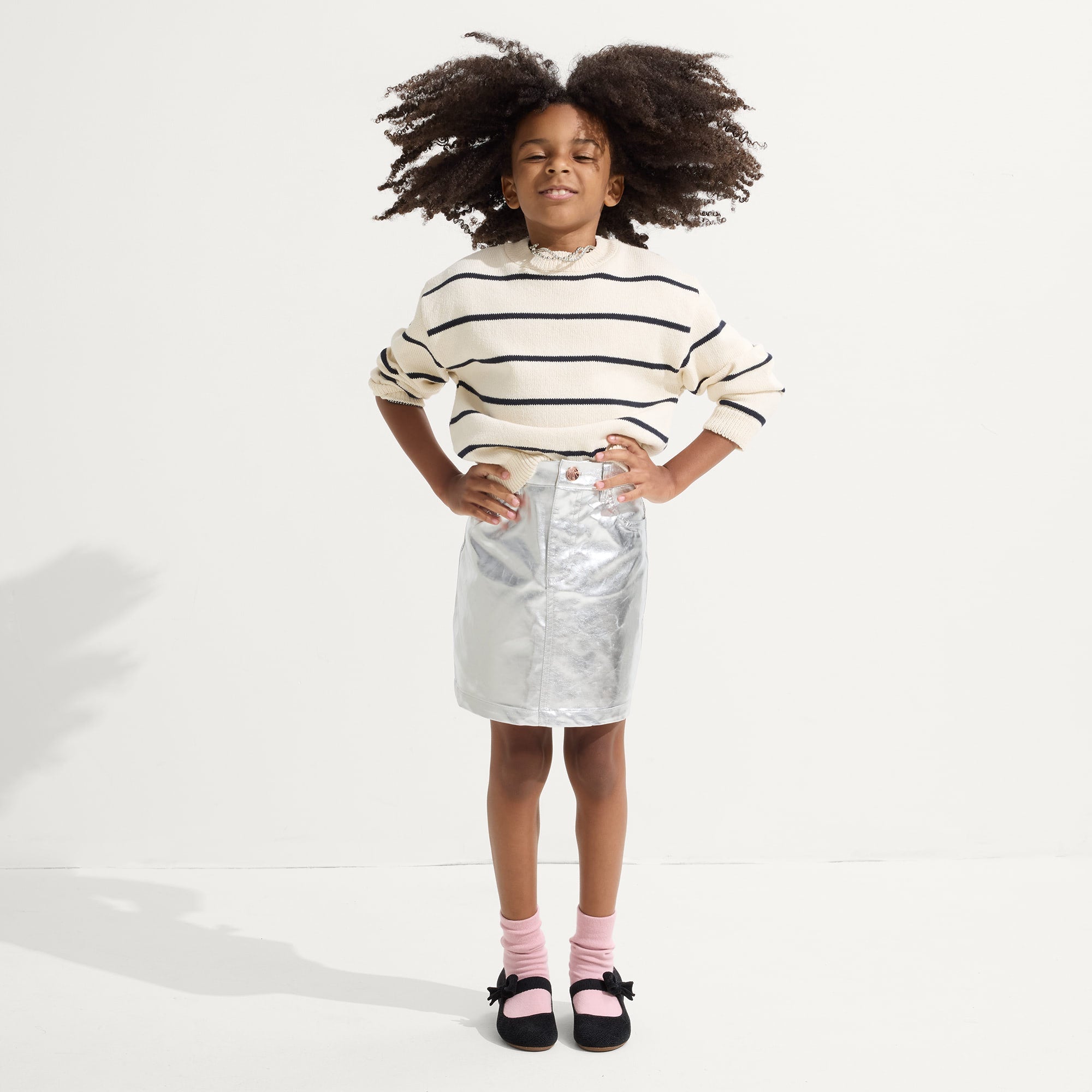 The Kids ReVelvet™ Tux Bow Mary Jane - ReVelvet™ Black - Image 4